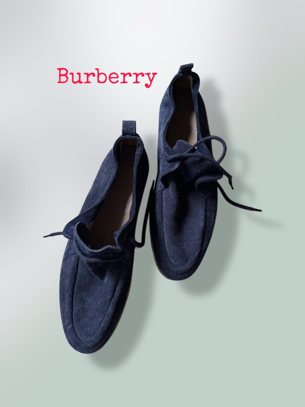 BURBERRY  Prorsum
Suede Derby Shoes
Men's Size: 10 | EU 43 Size